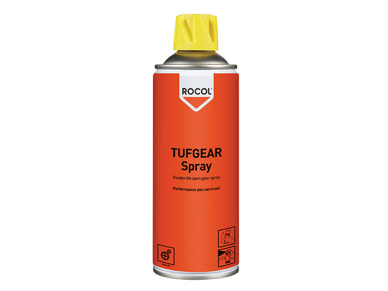 TUFGEAR Open Gear Lubricant Spray 400ml, ROCOL