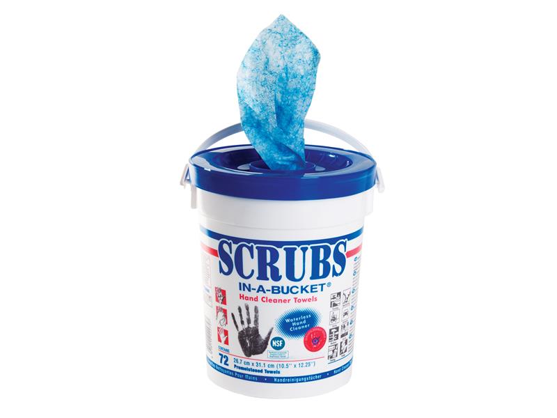 NSF SCRUBS Hand Wipes (Tub 72), ROCOL