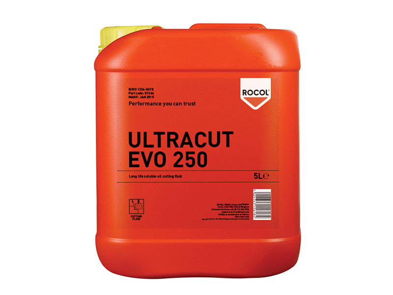 ULTRACUT EVO 250 Cutting Fluid 5 litre, ROCOL