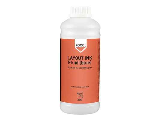 LAYOUT INK Fluid Blue 1 litre, ROCOL