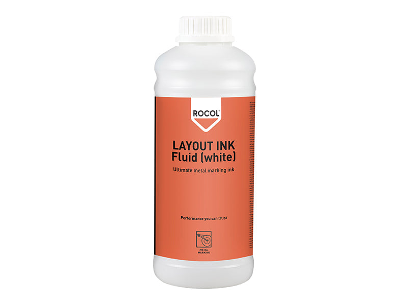 LAYOUT INK Fluid White 1 litre, ROCOL