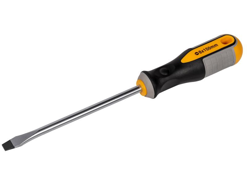 Screwdriver Flared Tip 8.0 x 150mm, Roughneck