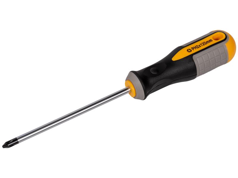 Screwdriver Phillips Tip PH2 x 125mm, Roughneck