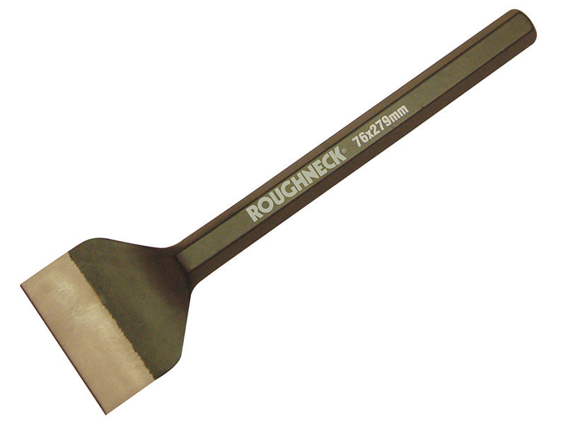 Electrician's Flooring Chisel 279 x 76mm (11 x 3in) 19mm Shank, Roughneck