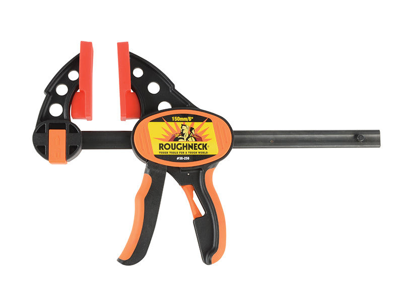 One-Handed Bar Clamp & Spreader 150mm (6in), Roughneck