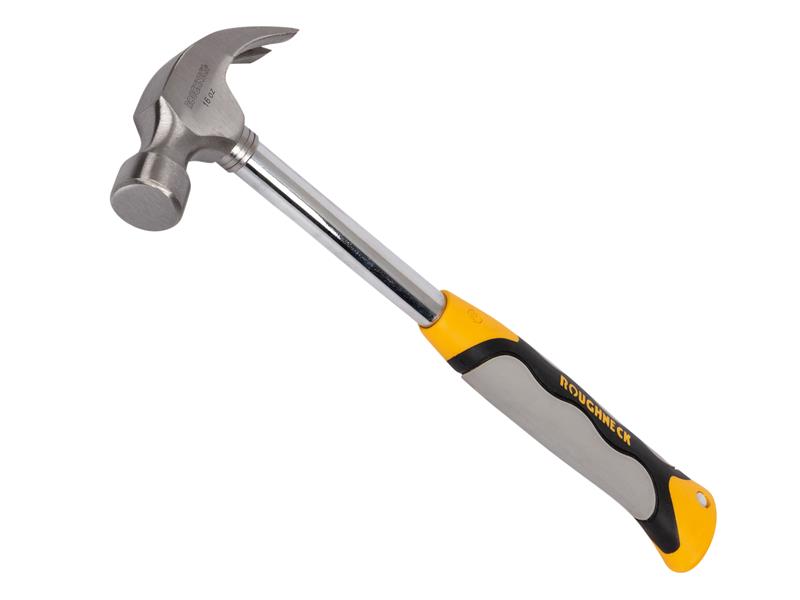 Claw Hammer Tubular Handle 454g (16oz), Roughneck