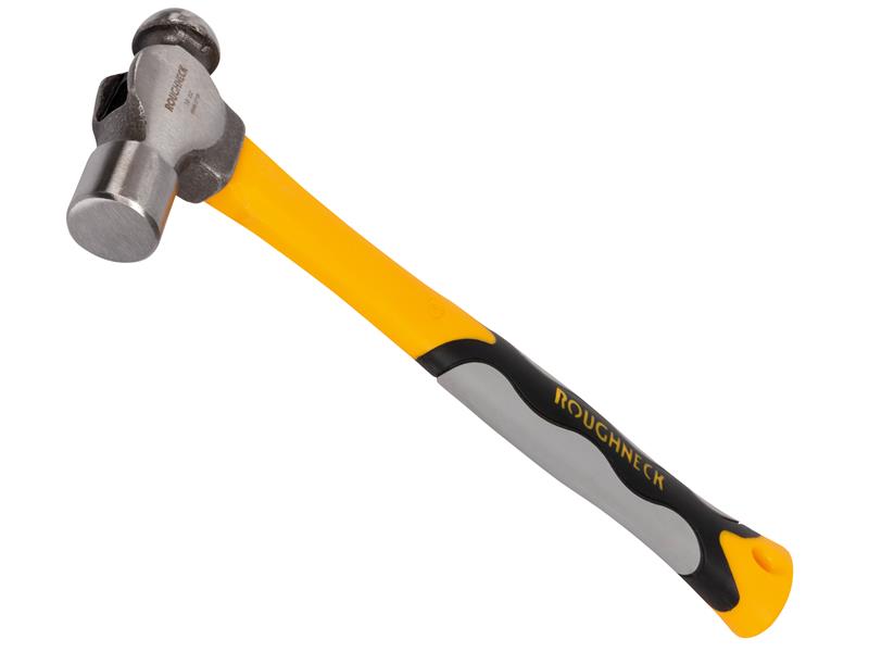 Ball Pein Hammer Fibreglass Handle 454g (16oz), Roughneck