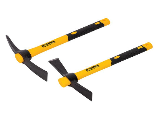 Micro Pick/Cutter Mattock Set, 2 Piece, Roughneck