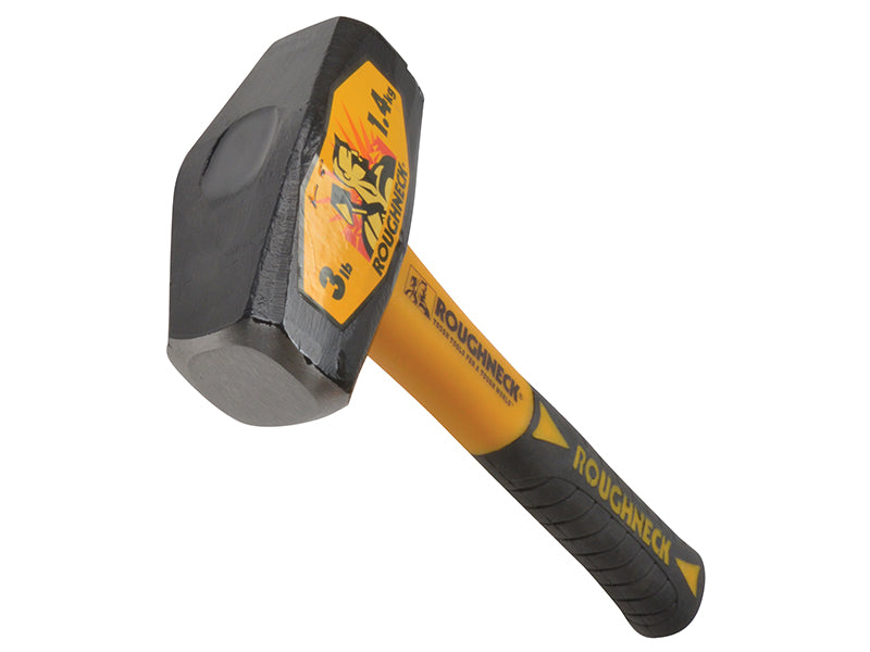 Club Hammer Fibreglass Handle 1.4kg (3 lb), Roughneck