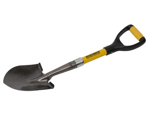 Micro Shovel, Round Point, Roughneck