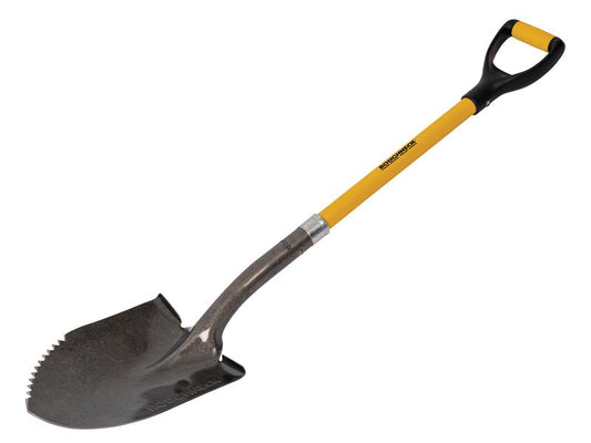 Sharp Edge Round Shovel, Roughneck