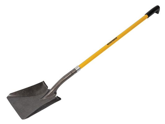 Square Shovel, Long Handle, Roughneck