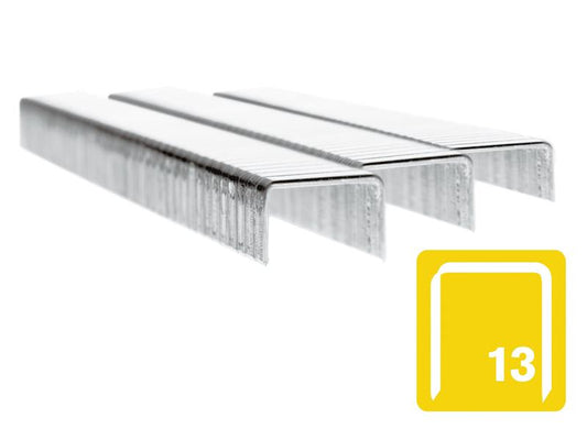 13/8 8mm Galvanised Staples (Box 5000), Rapid