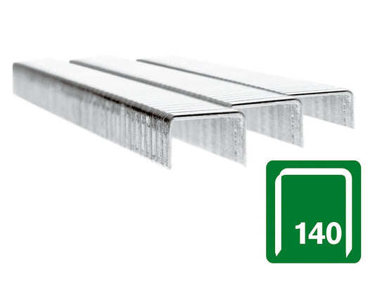 140/10 10mm Galvanised Staples (Box 5000), Rapid