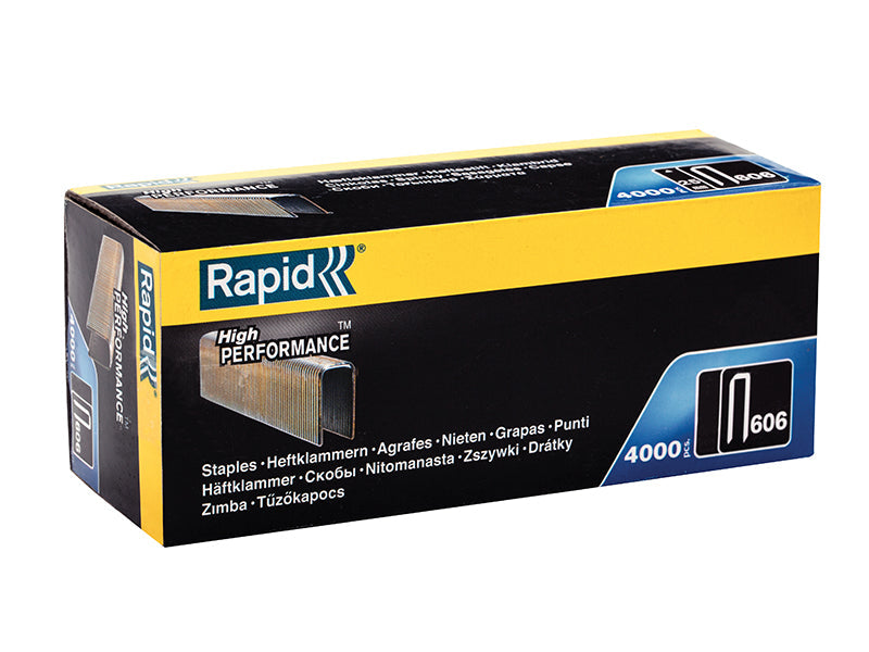 606/18B4 18mm Staples (Narrow Box 4000), Rapid