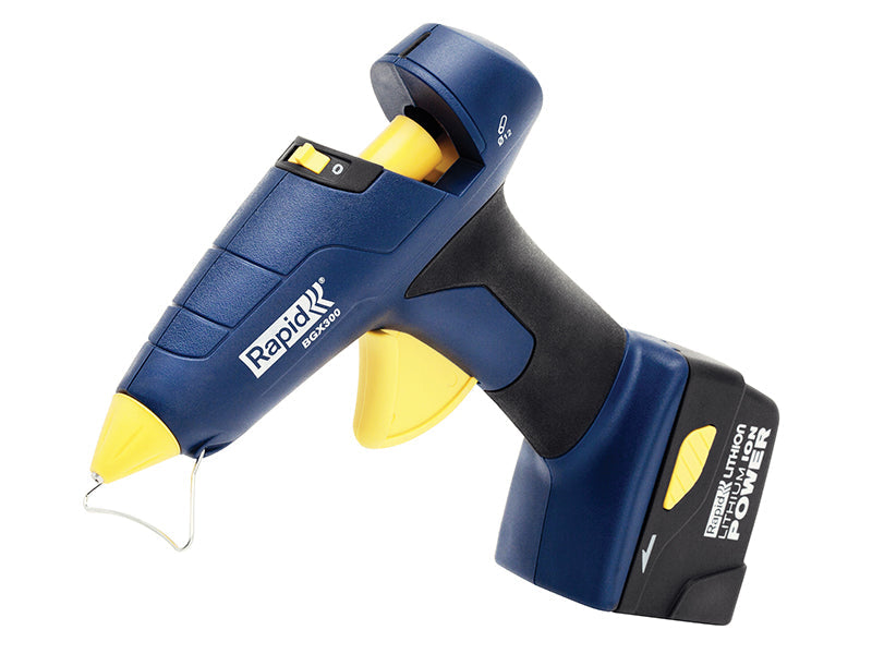 BGX300 Cordless Pro Glue Gun Kit 7.2V 1 x 2.6Ah Li-Ion, Rapid