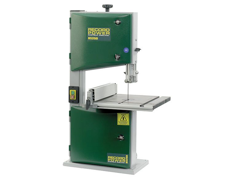 BS250 Benchtop Bandsaw 350W 240V, Record Power