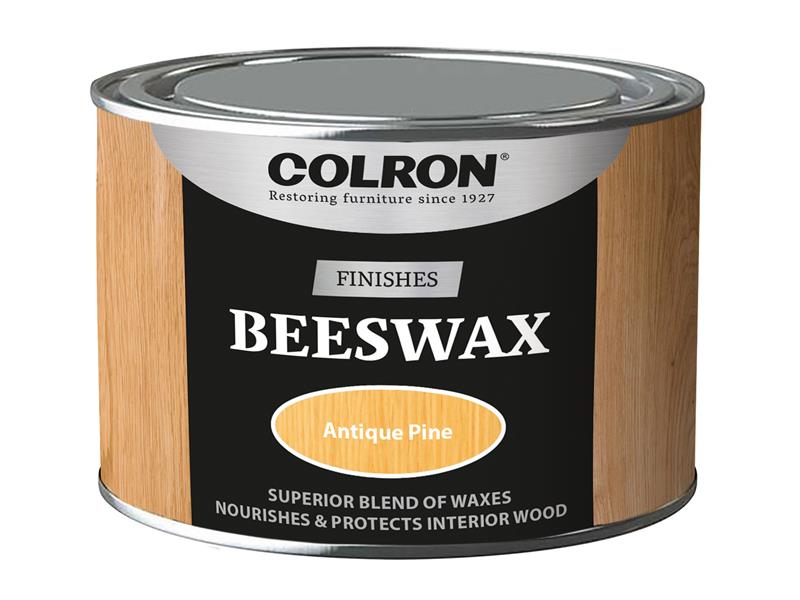 Colron Refined Beeswax Paste Antique Pine 400g, Ronseal