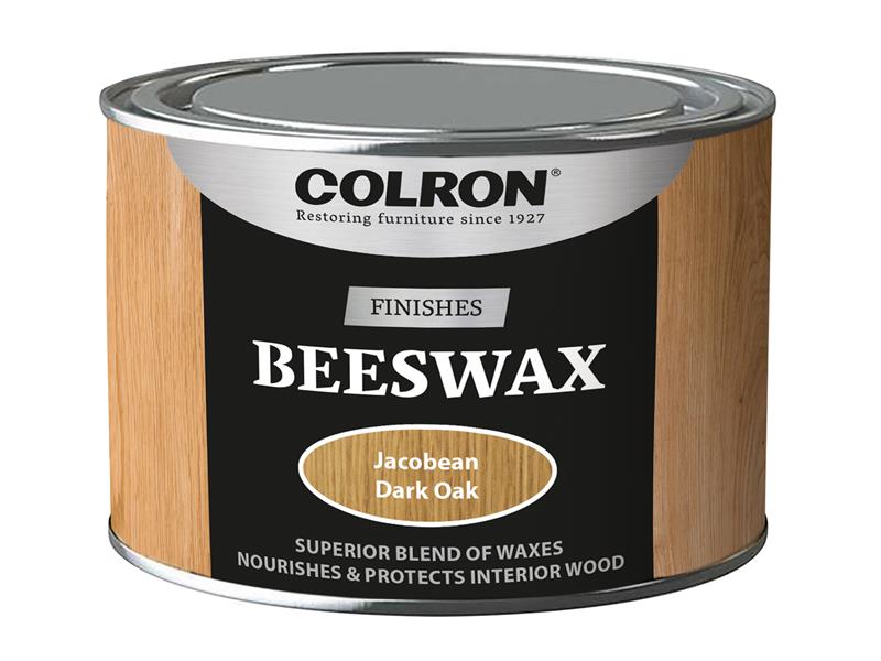 Colron Refined Beeswax Paste Dark Oak 400g, Ronseal