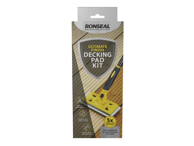 Ultimate Finish Decking Pad Kit, Ronseal