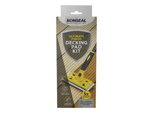 Ultimate Finish Decking Pad Kit, Ronseal