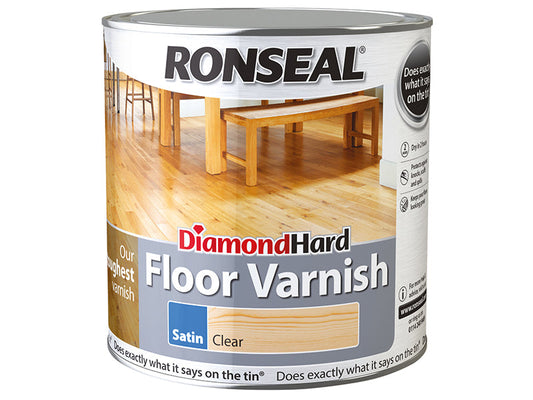 Diamond Hard Floor Varnish Gloss 5 litre, Ronseal