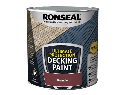 Ultimate Protection Decking Paint Bramble 2.5 litre, Ronseal