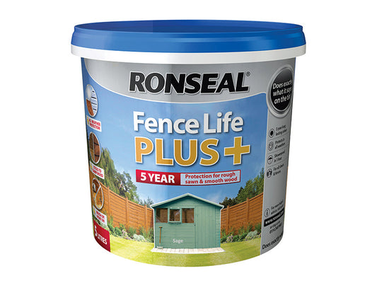 Fence Life Plus+ Sage 5 litre, Ronseal