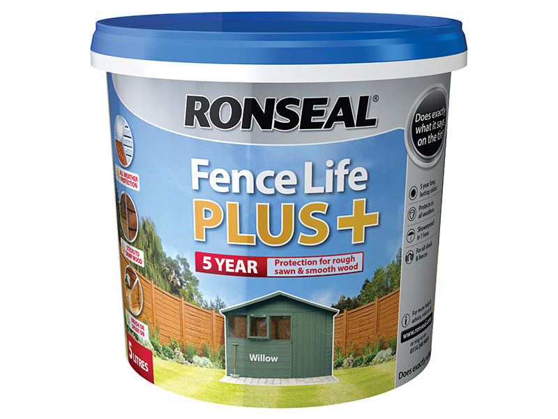 Fence Life Plus+ Willow 5 litre, Ronseal