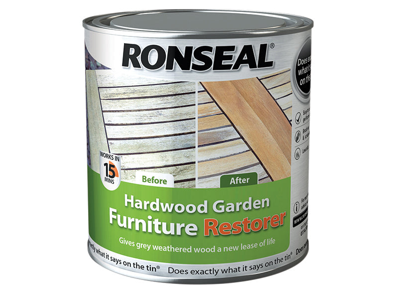 Hardwood Garden Furniture Restorer 1 litre, Ronseal