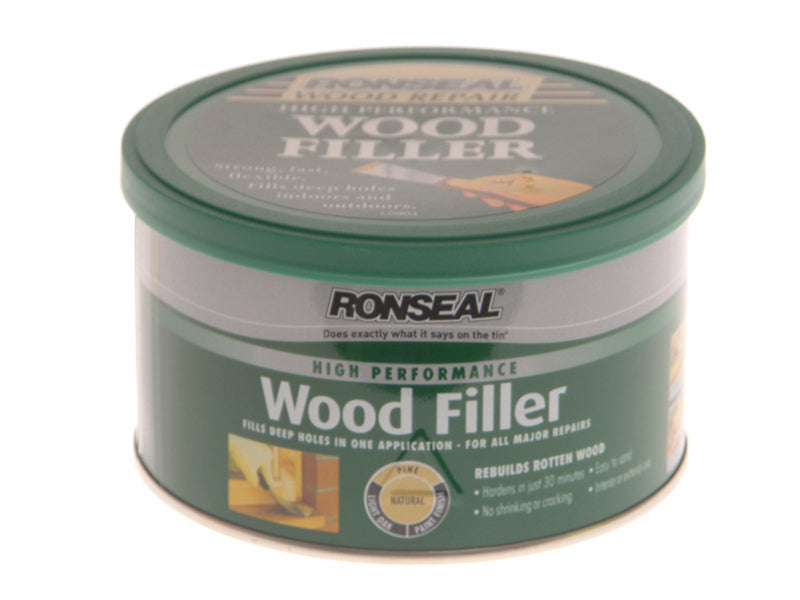 High-Performance Wood Filler Natural 275g, Ronseal