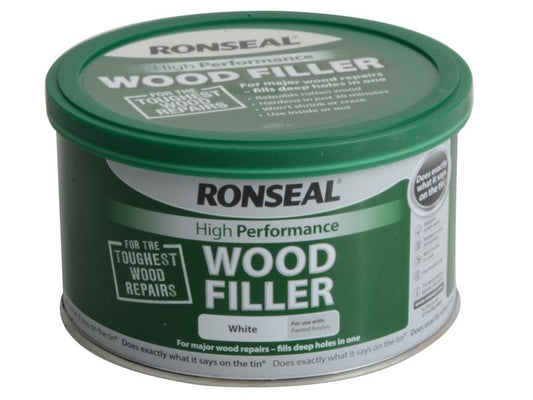 High-Performance Wood Filler White 275g, Ronseal