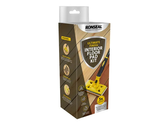 Ultimate Finish Interior Floor Pad Kit, Ronseal