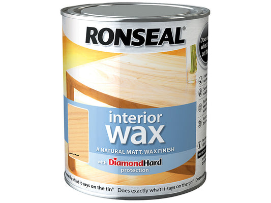 Interior Wax Almond Wood 750ml, Ronseal