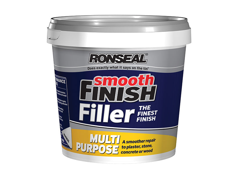 Smooth Finish Multipurpose Wall Filler Ready Mixed 2.2kg, Ronseal