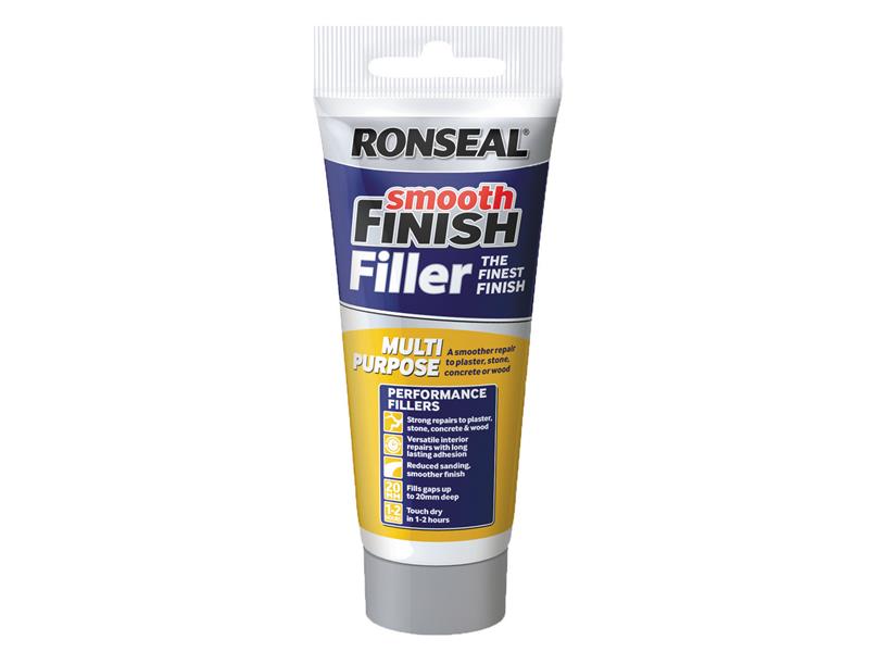 Smooth Finish Multipurpose Wall Filler Ready Mixed 330g, Ronseal