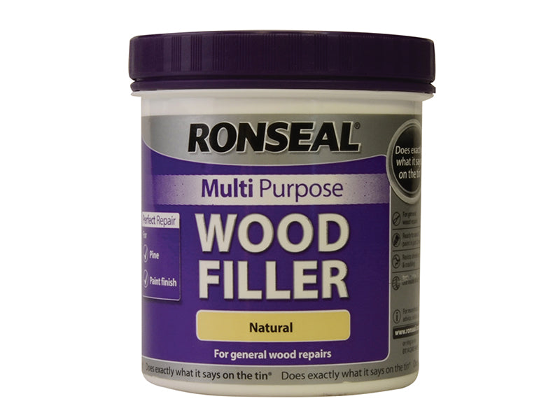 Multipurpose Wood Filler Tub Natural 930g, Ronseal