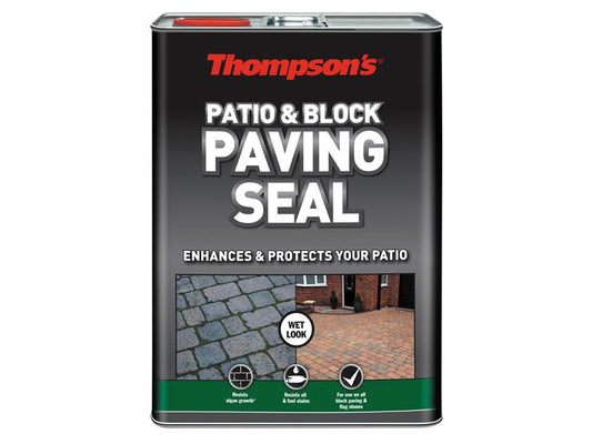 Patio & Block Paving Seal Wet Look 5 litre, Ronseal