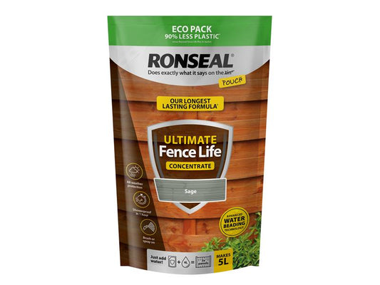 Ultimate Fence Life Concentrate Sage 950ml, Ronseal