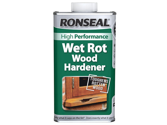 Wet Rot Wood Hardener 500ml, Ronseal