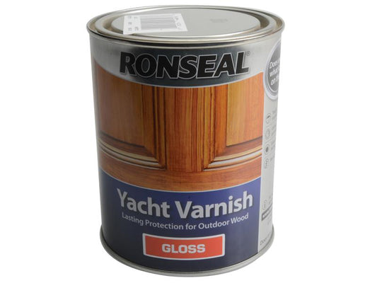 Exterior Yacht Varnish Gloss 1 litre, Ronseal