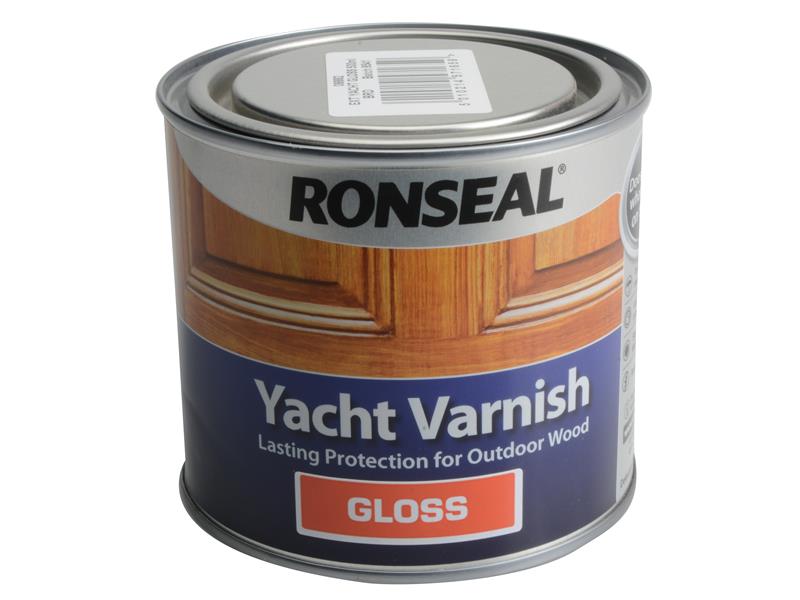 Exterior Yacht Varnish Gloss 500ml, Ronseal