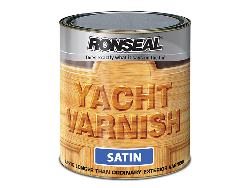 Exterior Yacht Varnish Satin 2.5 litre, Ronseal