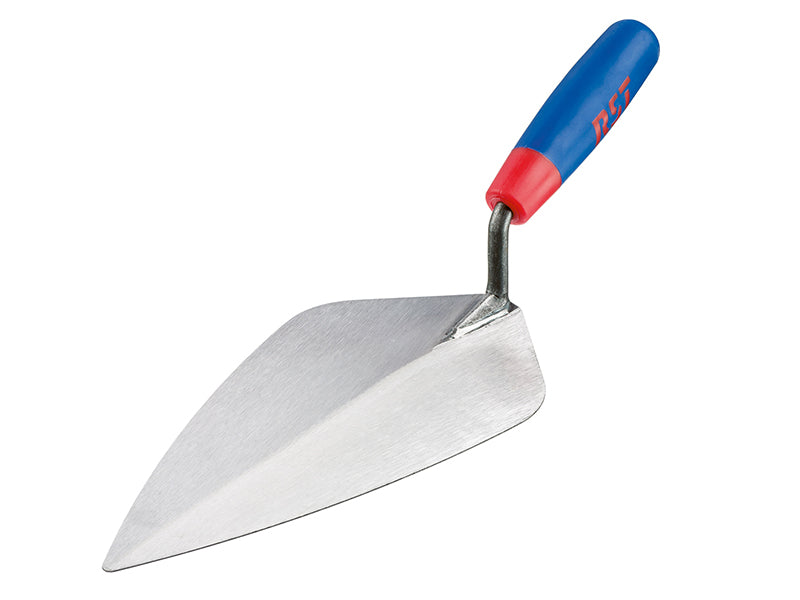 London Pattern Brick Trowel Soft Touch Handle 10in, R.S.T.