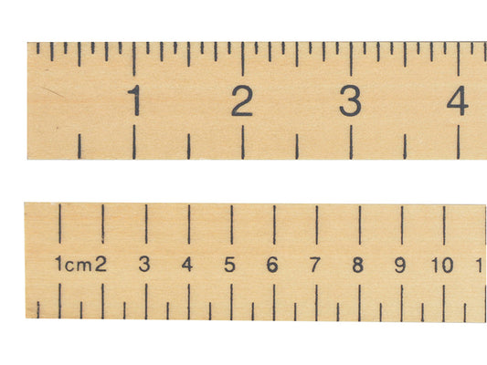 Hardwood 1 Metre Stick Plain, R.S.T.