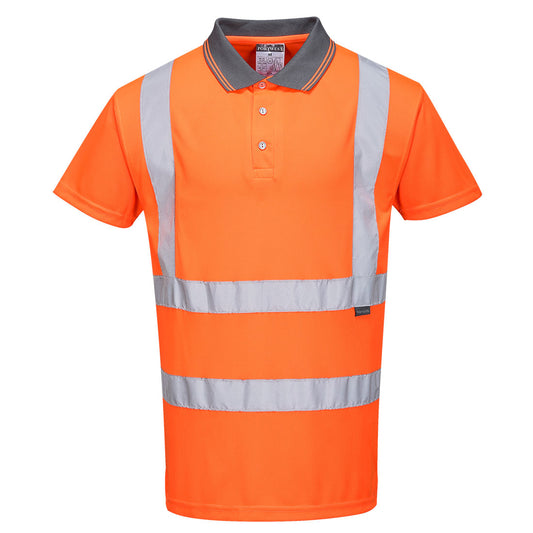 Hi-Vis Polo Shirt S/S, Morgans PW