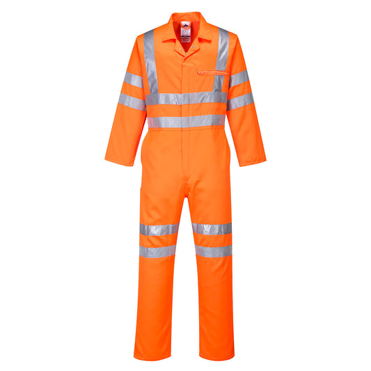 Hi-Vis Polycotton Service Coverall, Morgans PW