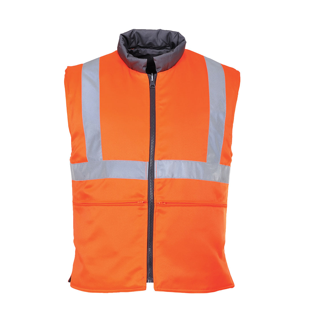 Hi-Vis Reversible Bodywarmer, Morgans PW