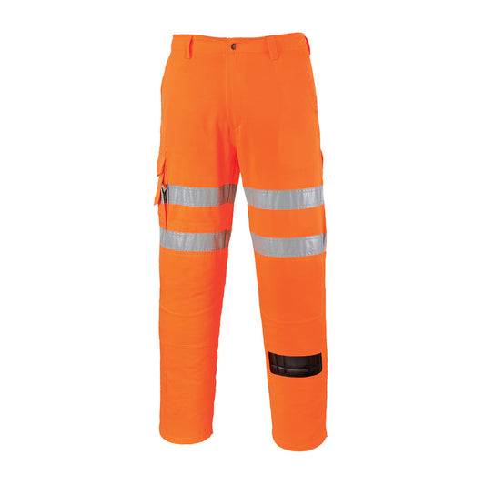 Hi-Vis Rail Work Trousers, Morgans PW