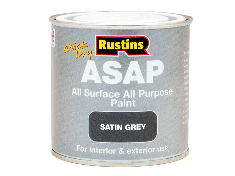 ASAP Paint Grey 1 Litre, Rustins